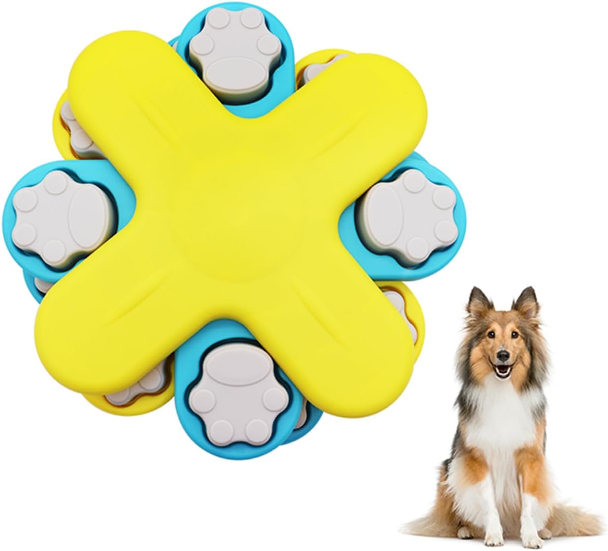 Dog Puzzle Toys for Smart Dogs Feeder, Dog Games Puzzle Toys. Meal Distribution and Entertainment, an Interesting Slow Feeder Suitable for Small and Med