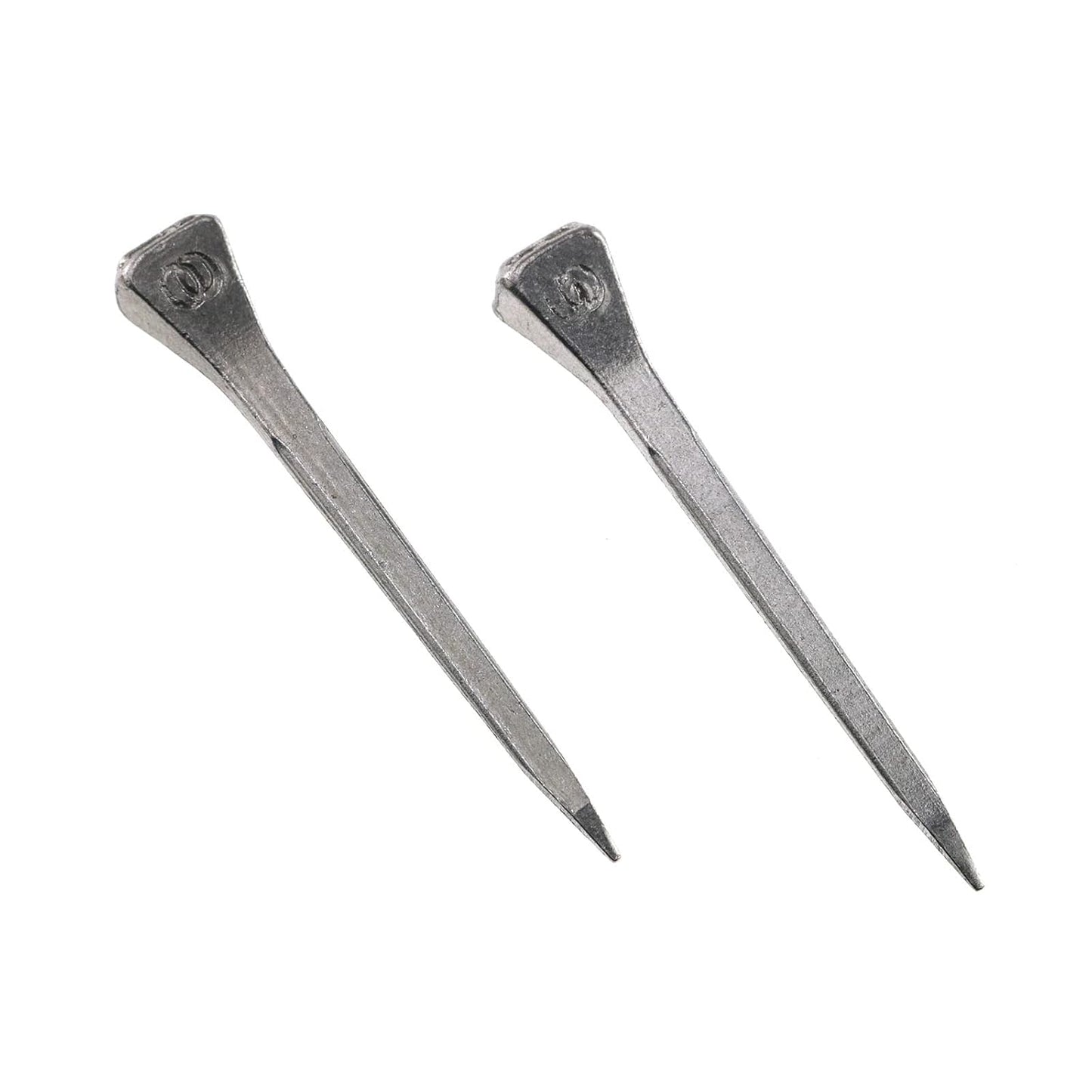 E-outstanding 50Pcs Steel 1.2 Inch E3 Horseshoe Nail, Low-Carbon Steel