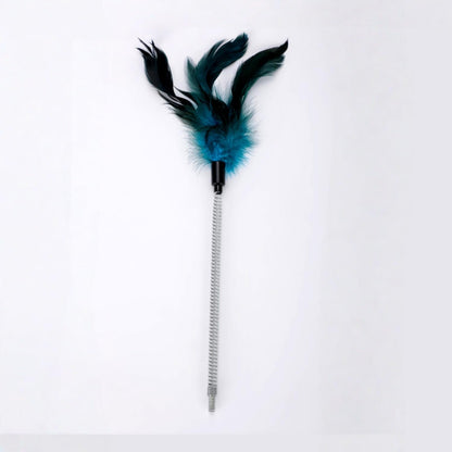 SHENGOCASE 5-Pack Feather Toy Replacement, Spring Rod with M6 Screw, Interactive Hanging Toy, Cat Tree Scratching Post Accessories