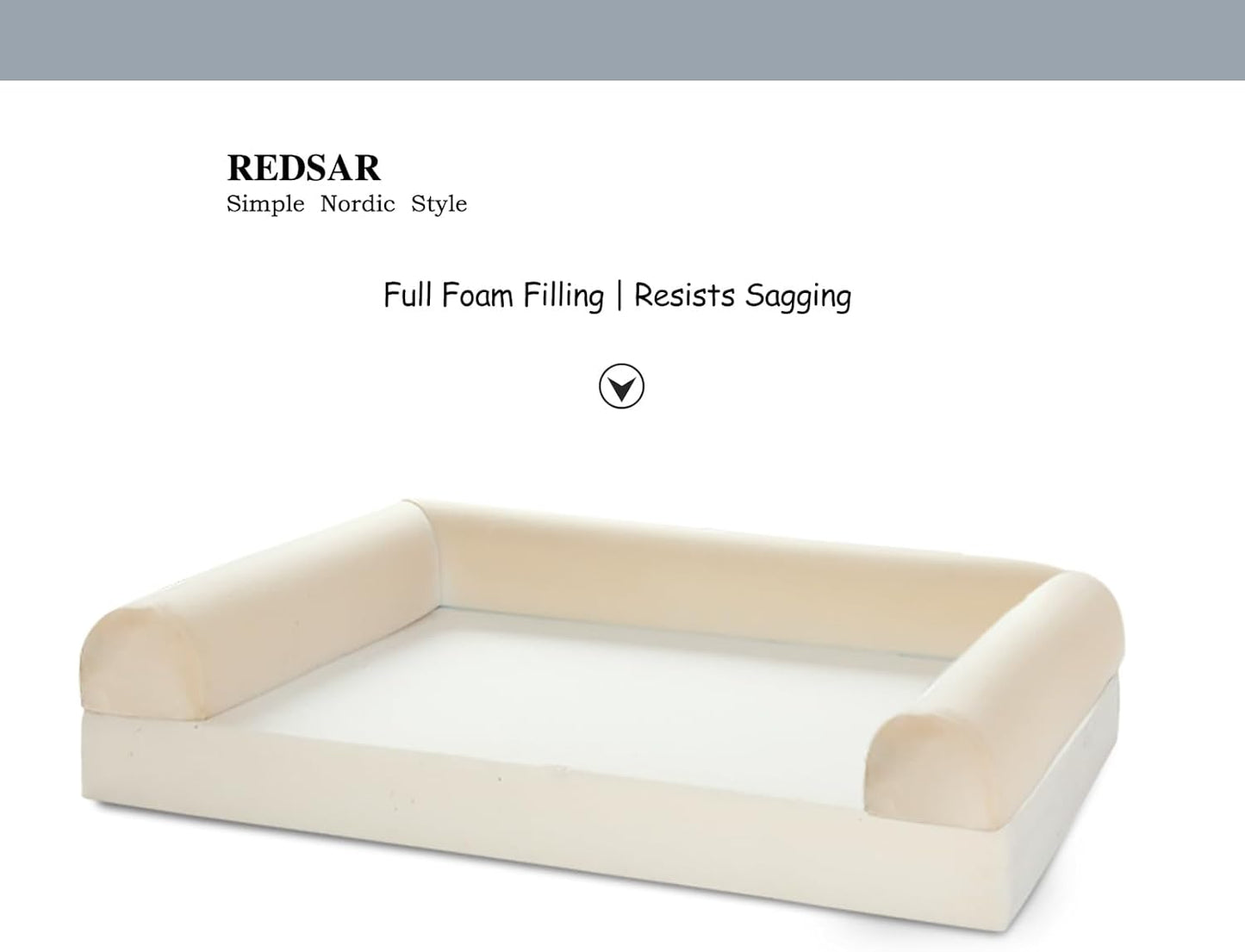 Dog Bed, Waterproof & Scratch-Resistant Puppy Mat for Small Dogs/Cats, Washable Pad Sofa Pet Bed with Removable Cover (Medium Size Green)