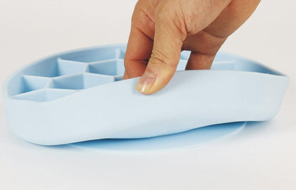 Mr. Peanut's Interactive Slow Feed Dog Bowl, Fun Healthy Bloat Stop Feeder (Small)