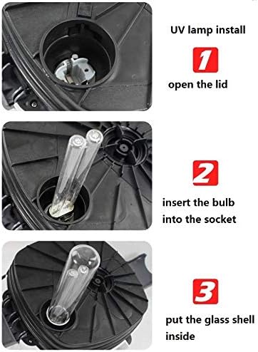 SunSun Hw303B 370GPH Pro Canister Filter Kit with 9-watt UV Sterilizer