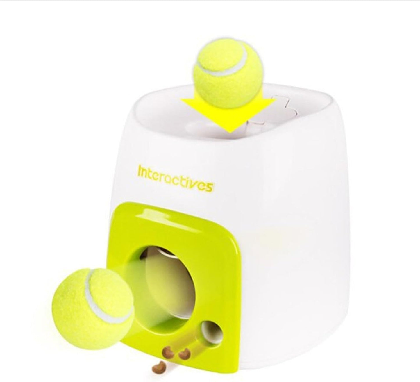 Dog Anxieties Relief Ball Launchers Treat Dispenser Toy Simple Operations for Various Portable Dog Toy