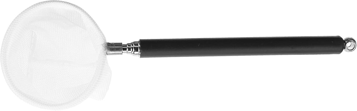 Extendable Fine Mesh Shrimp Net Telescopic Aquarium Fish Net for Small Fish Tank Cleaning and Aquatic Pets