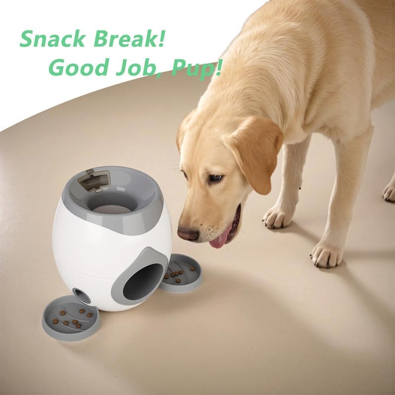 Treat Dispensing Dog Toys, Interactive Dog Food Puzzle Slow Feeder for IQ Training & Pla