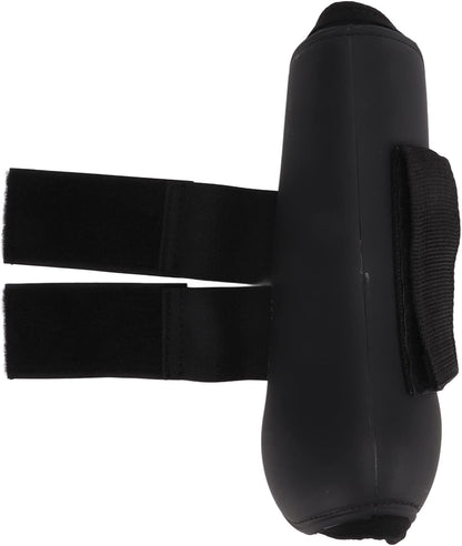 Horse Front Boots Adjustable Lightweight, Horse Front Leg Protection Support Boots with Nylon Hook & Loop Design, Shock Absorbing Tendon Boots for Riding Jumping Racing