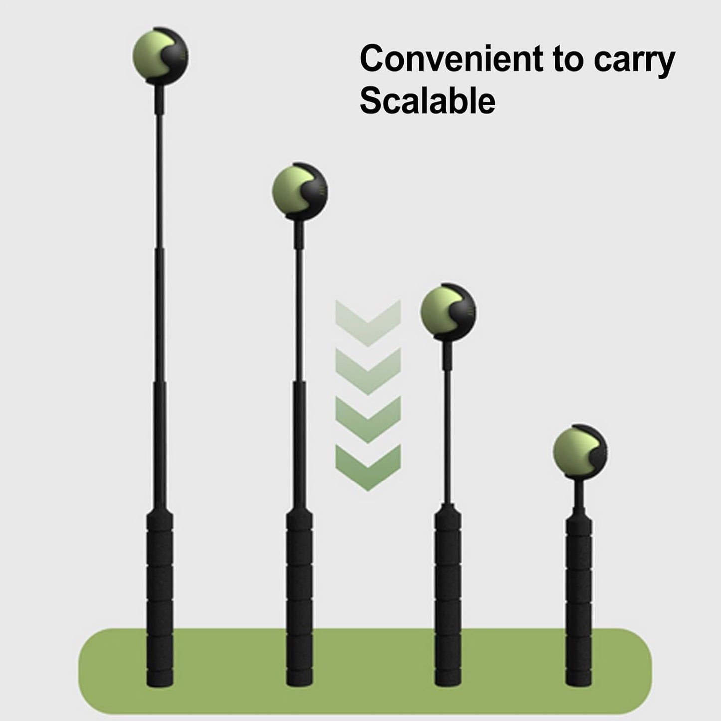 Thrower Stick – Carbon Fiber Silicone 60cm | Ball Thrower Stick| Anti-Slip Handle Retractable Puppy Ball Throwing St-ick for Large Dogs Outdoor Play