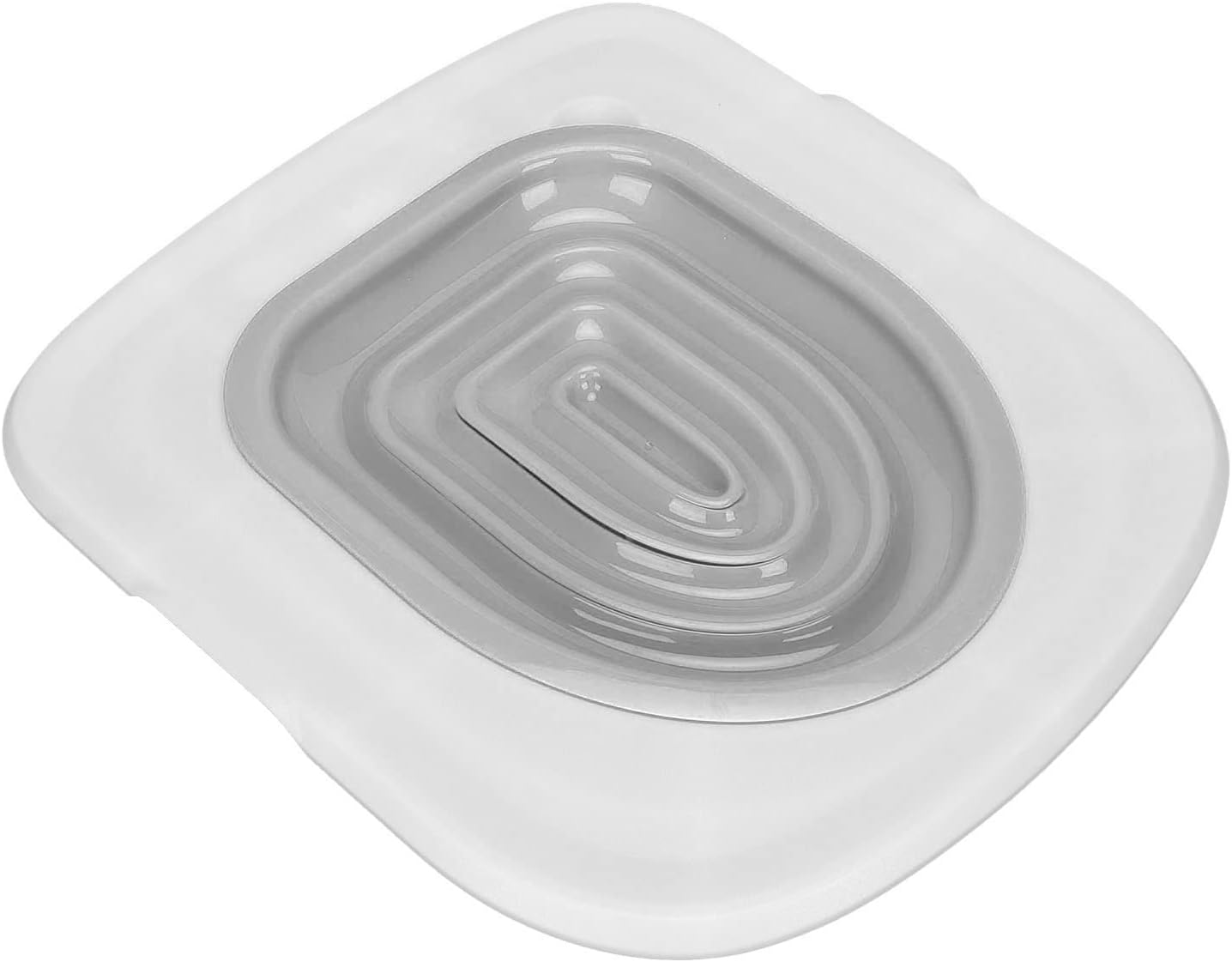 Cat Toilet Training Kit, Cat Toilet Trainer Kit for Teach Cat to Use Toilet, Cat Toilet Training System Universal Reusable Kitty Toilet Training Kit, Cat Toilet (Gray)