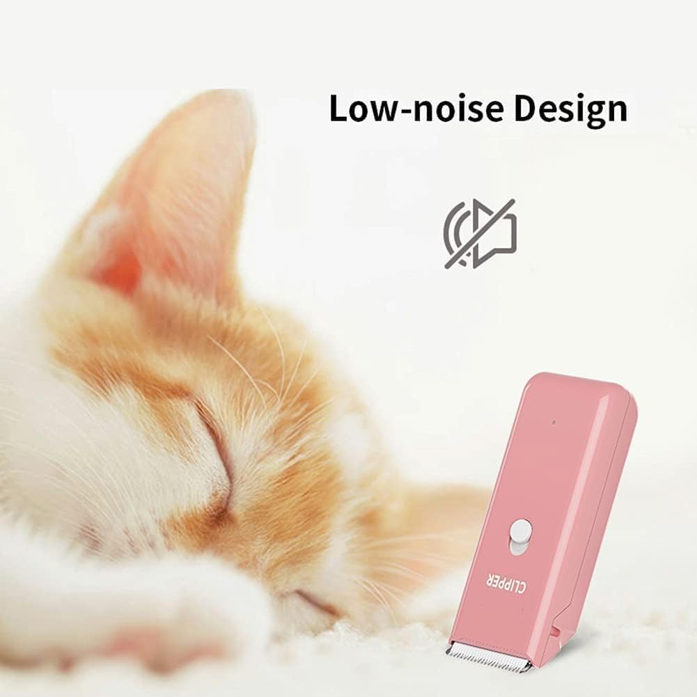 Dog Clippers Pet Hair Clippers, Waterproof Grooming Clipper Portable Electric Trimmer for Dogs, Cats