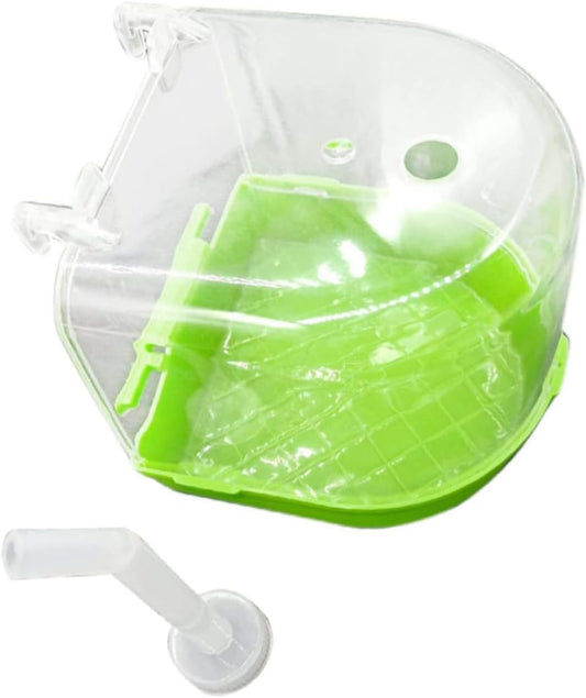 Bird Bathing Tub for Parrots Outdoor Hanging Bird Bath Basin for Parakeets Cockatiels and Budgies