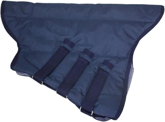 Cover Neck Wrap with 3 Adjustable Straps with Fill 600D Oxford Cloth Winter, Blue