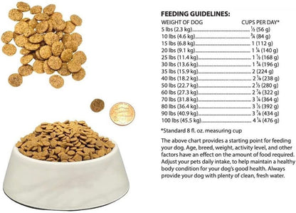 Bench & Field Holistic Natural Adult Dry Dog Food, Chicken Meal and Brown Rice Recipe 6.6 lb Bag (Pack of 1)