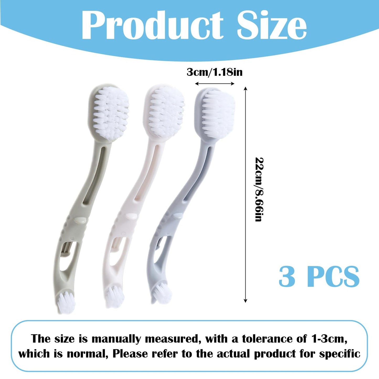 Bird Cage Cleaning Brush with Long Handle, Durable Hard Bristle Scrub Brush for Bird Droppings, Parrot Cage Cleaner Tool, Pet Bird Perch Cleaning Accessories for Aviary and Small Animal Cages