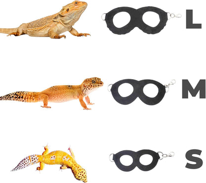 6 Pack Bearded Dragon Leash and Harness Set, Bearded Dragon Accessories, Leash and Harness Set for Gecko, Other Small Animals