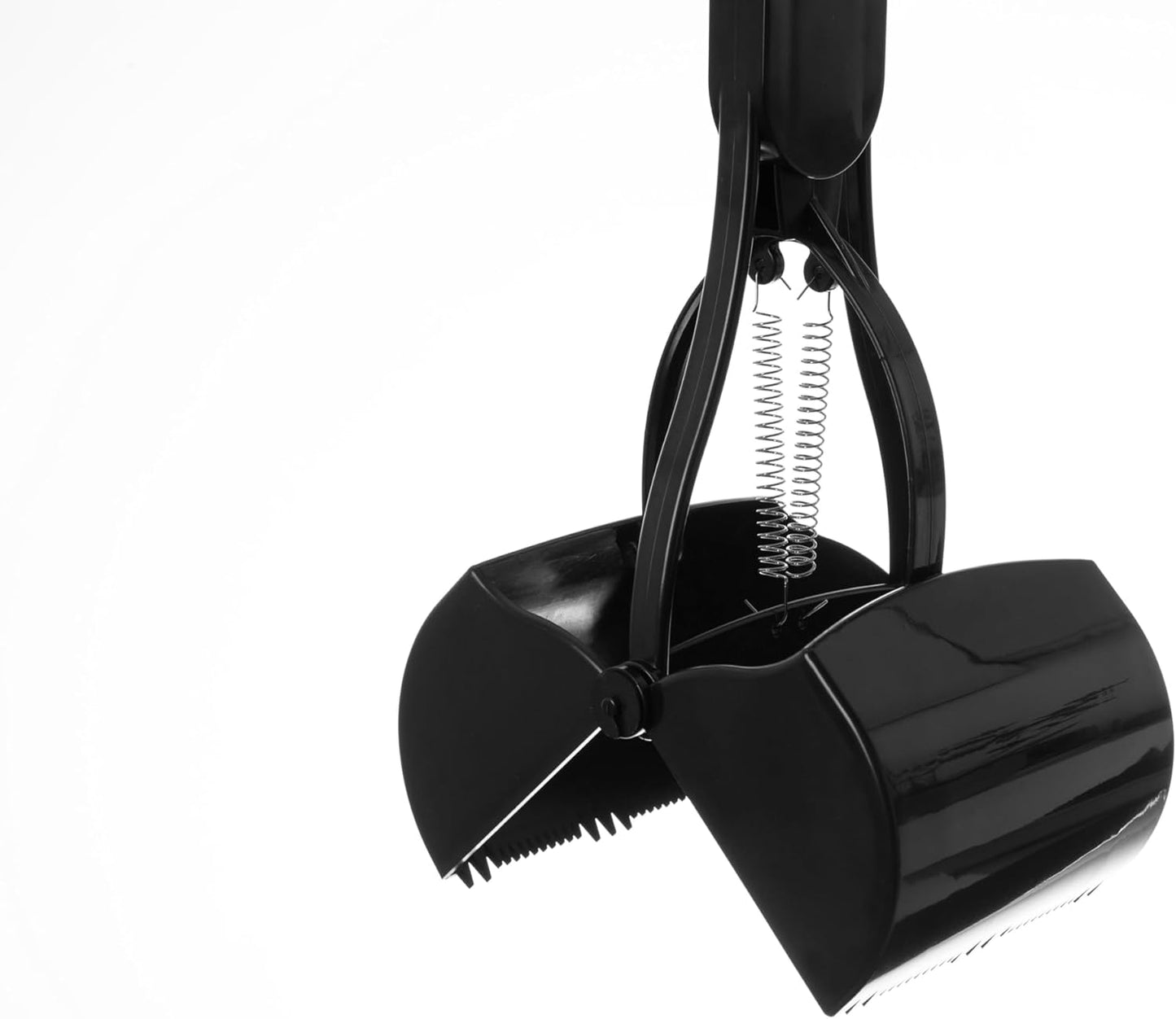 Mr. Peanut's 32" Tall Profile Pooper Scooper, Heavy Duty ABS Frame & Bin, Durable Double Spring Clamp, Lightweight Design, Simple One Step Assembly