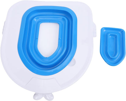 HEEPDD Cat Toilet Training Kit Adjustable Step Design Non Slip Silicone Base Cat Toilet Litter Tray for Pet Cleaning and Defecation, Training Systems Design Non Slip Silicone