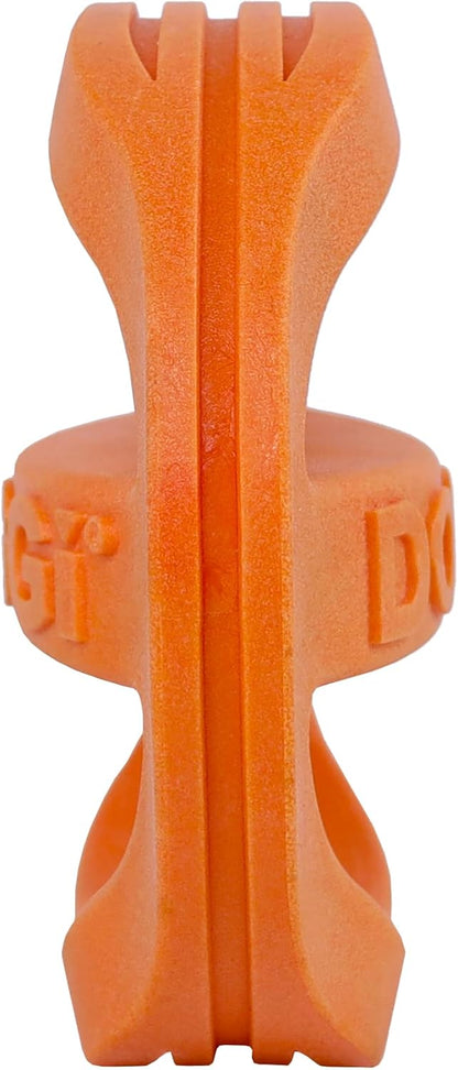 Van Ness Pets Doggi Catch and Carry Flying Disc Floating Dog Toy, Large, Orange (Pack of 2)