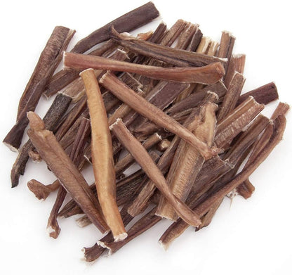 GigaBite 3-5 Inch All Natural Bully Sticks by Best Pet Supplies - (1 Pound) (Model: PB-04-LB)