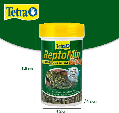 Tetra ReptoMin Baby Floating Food Sticks, 0.92-Oz (26g)
