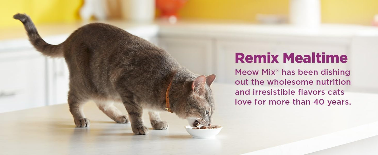 Meow Mix Irresistibles Soft Cat Treats with Real White Meat Chicken, 6.5 oz