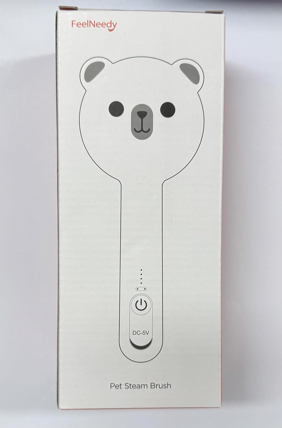 FEELNEEDY Cat Steam Brush, Brushes for Indoor Cats with Release Button, Dual Speed Spray USB Rechargeable Grooming Supplies, Cat Brush for Shedding Suitable for All Long-haired and Short-haired Pets