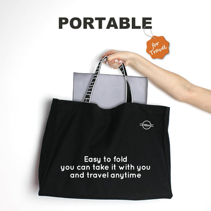 Dog Litter Box, Pee Pad Holder Foldable, Indoor Dog Potty Tray for Puppy & Medium Dogs, High Walls, Seamless, No Assembly, Waterproof, Easy to Clean, No Spill,Portable for Travel