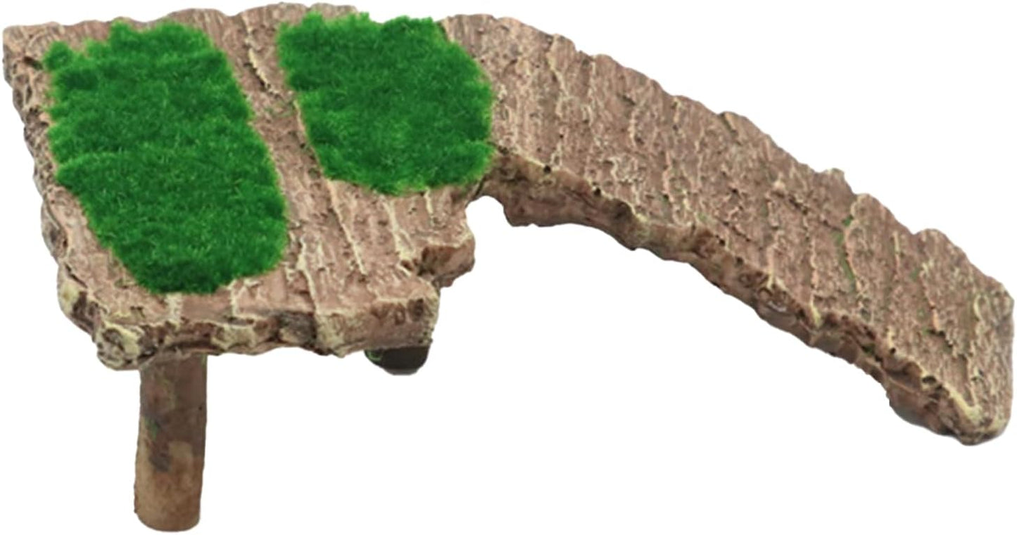 Turtle Ramp | Turtle Resting Terrace Basking Area - Non-Slip Dock Climbing Ladder, Resting Place Pet Supplies Landscape Decor for Reptile, Aquarium Accessories