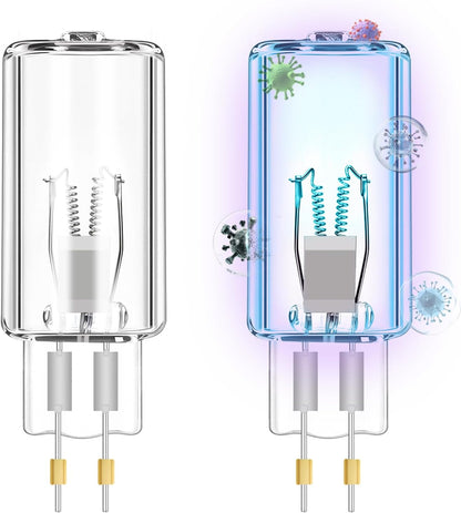 hygger 2 Pack Aquarium U-V Light Replacement Bulbs for HG191 HG250 (3W)