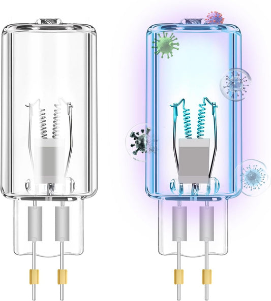 hygger 2 Pack Aquarium U-V Light Replacement Bulbs for HG191 HG250 (3W)