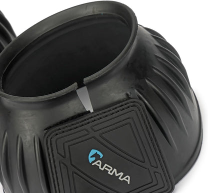 Shires Arma Overreach Bell Boots: Protect Your Horse's Hooves in Style Baby Blue/Pony