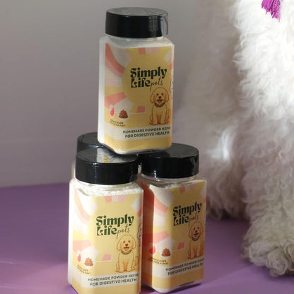 Simply Life Pets Kefir Powder Probiotic for Dogs & Cats, Freeze-Dried – Natural Digestive & Immune Support (1oz)