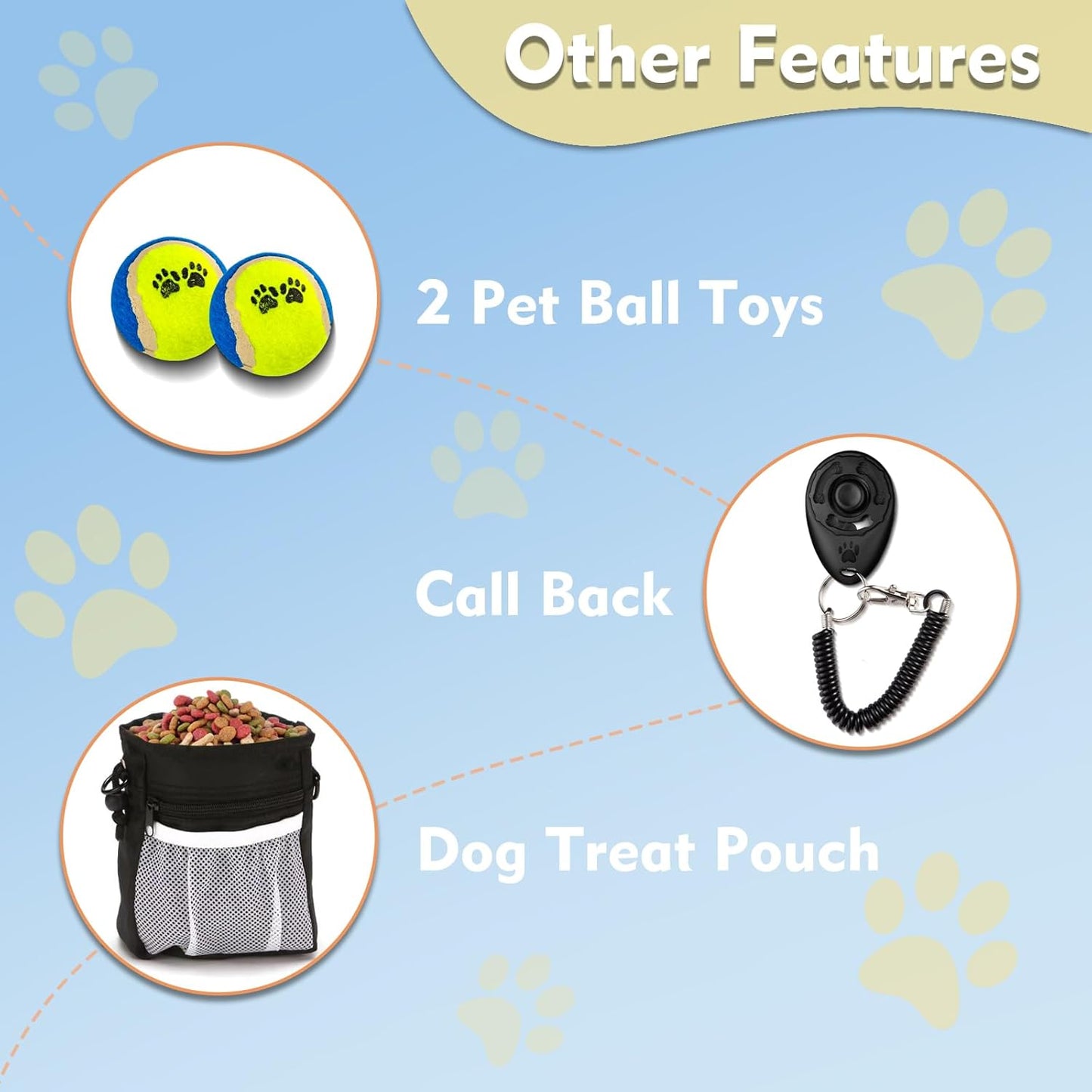 Dog Agility Course Backyard Set，Dog Agility Equipment, Dog Obstacle Course Backyard With 2-Set Agility Hurdle ，Jump Ring, 8 Weave Poles, Tunnel, Pause Box, Toy Balls And 2 Portable Carrying Bags