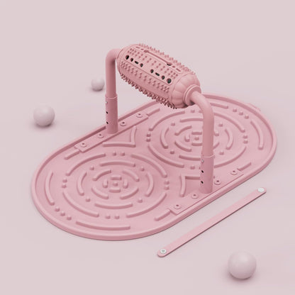 Dog Puzzle Feeder, Silicone Slow Food Mat, Interactive Dog & Cat Food Puzzle Toy, Adjustable Height, Large Capacity, Relieves Anxiety and Boredom, Enhances IQ Training for Large Dogs Pets