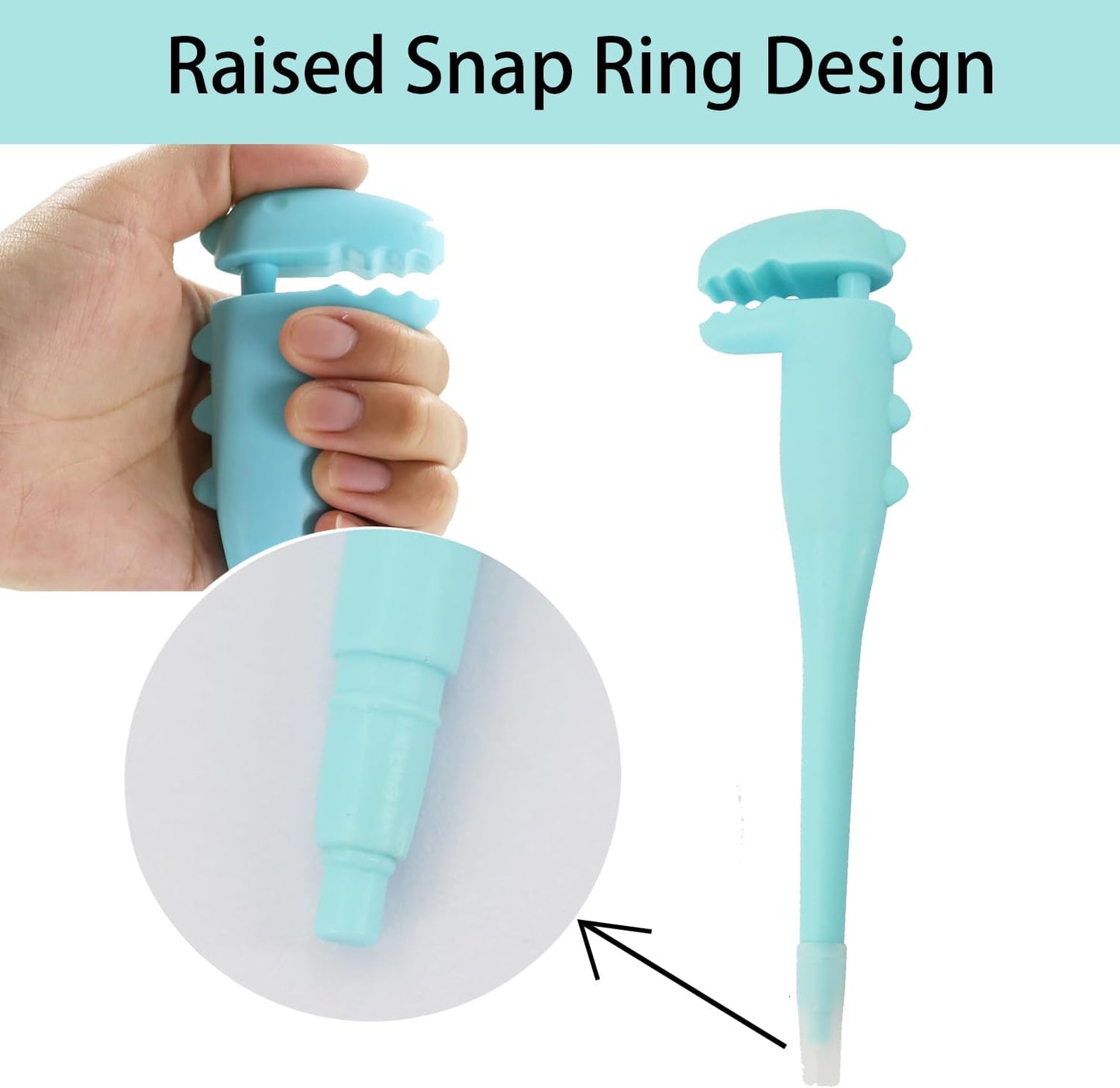 Cat Pill Shooter - Pet Pill Shooter for Dogs and Cats,Soft Tip Syringe Dispenser,Easy Medication Delivery to Small Animals (Blue)