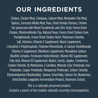 Instinct Raw Boost Healthy Weight, Natural Dry Cat Food with Freeze Dried Pieces, Grain Free Recipe - Real Chicken, 10 lb. Bag