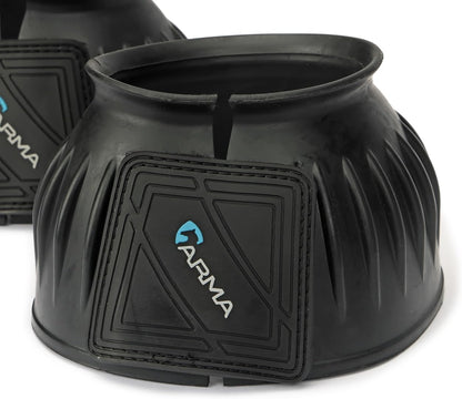 Shires Arma Overreach Bell Boots: Protect Your Horse's Hooves in Style Baby Blue/Pony