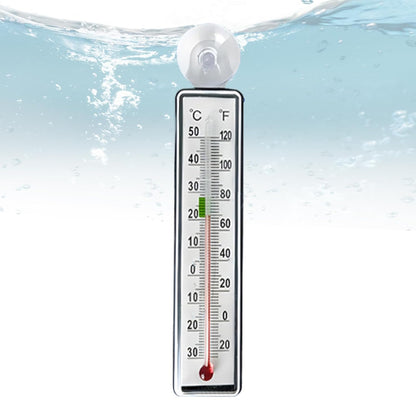Fish Tank Temp Gauge - Reptile Tank Temperature Monitor,Suction Cup Anti-collision Temp Monitor for Aquarium Terrarium Greenhouse Indoor Fish Tank