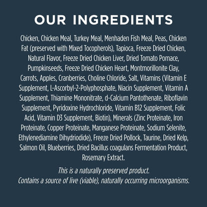 Instinct Raw Boost, Natural Dry Cat Food with Freeze Dried Pieces, High Protein, Grain Free Recipe - Real Chicken, 5 lb. Bag