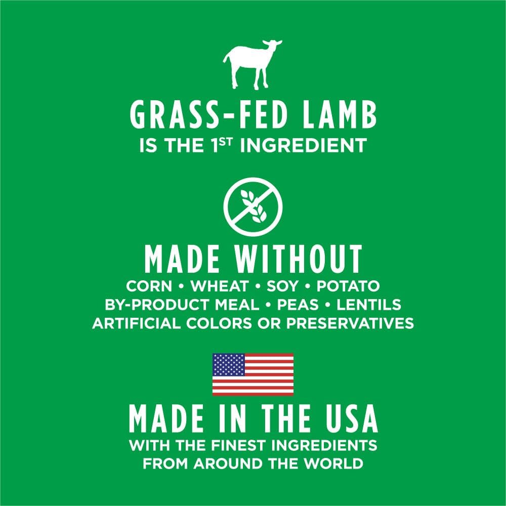 Instinct Raw Boost, Natural Dry Dog Food with Freeze Dried Pieces, High Protein, Whole Grain Recipe - Real Lamb & Oatmeal, 3.5 lb. Bag