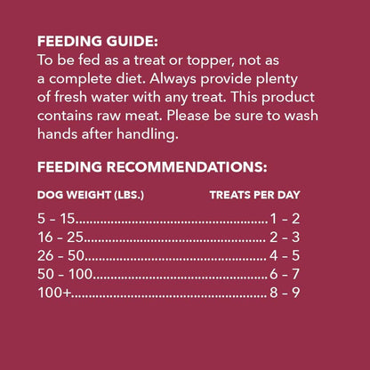 Amazon Brand - Wag Freeze-Dried Raw Single Ingredient Dog Treats, Beef Liver, High Protein, Health Training Treats or Meal Topper for all Dogs, Grain-Free, 3.3 Ounce (Pack of 1)