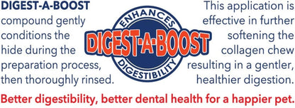 Pet Factory CareChewz Collagen 9" Rovers Dog Chew Treats - Natural Flavor, 6 Count/1 Pack