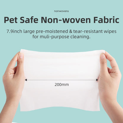 ALL FOR PAWS 25“Dog Ball Launcher and Pet Wipes Bundle