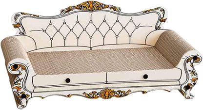 Cat Scratcher Couch Bed Pet Claw Sharpening Multifunctional Cat Couch Chaise Longue, Style A