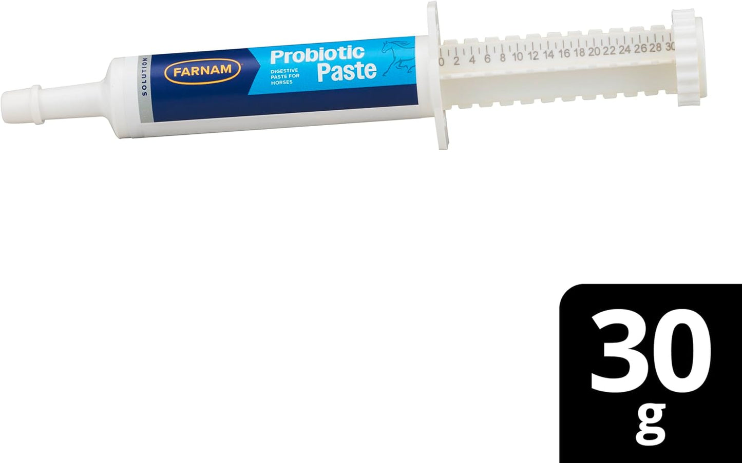 Farnam Probiotic Paste for Horses, Rapid Delivery Digestive and Immune Health Supplement Supports a Healthy Microbial Balance in Times of Stress