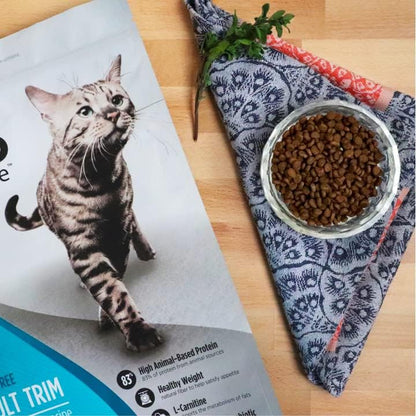 Nulo FreeStyle High Protein Trim Cat Food, Salmon & Lentils Recipe - Natural Grain-Free Dry Cat Food for Weight Management with l-Carnitine, Natural Fiber, & Probiotics, 14 lb Bag