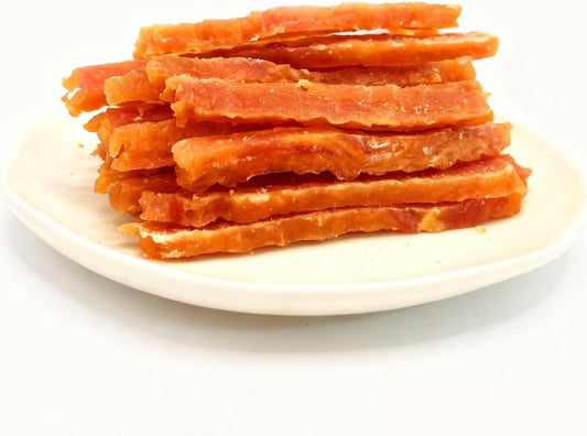 Dog Treats - Chicken Jerky Strips for Dogs with Real Chicken - 5 Inch Natural Dog Chews, High Protein & Low Fat Treats for Small to Large Dogs - 10.6 oz