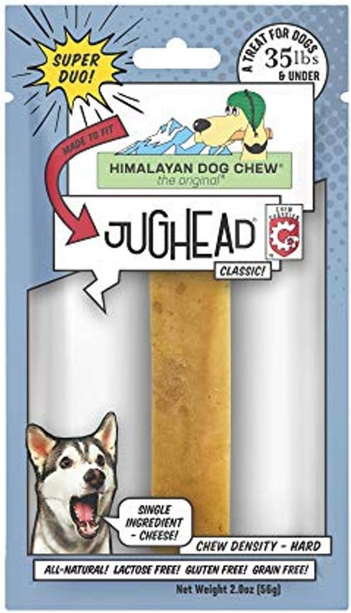 Himalayan Pet Supply Jughead Super Cheese Chew Insert and Classic Cheese Chew Insert Dog Chews
