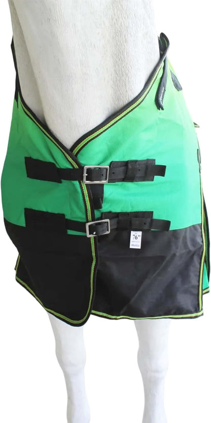 66" 1200D Turnout Lightweight Rain Horse Winter Blanket Sheet 3B103