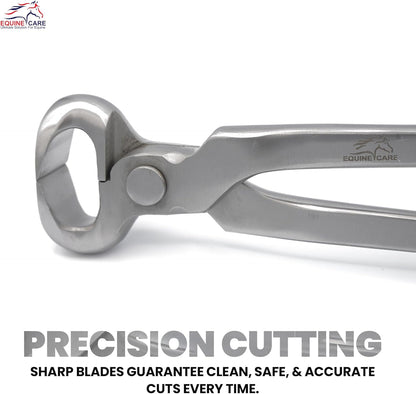 Equine Care 15-Inch Hoof Nippers – Professional Chrome Vanadium Steel Farrier Tool | Heavy-Duty Horse Hoof Trimmer Cutter for Horses & Livestock | Ergonomic, Sharp & Rust-Resistant