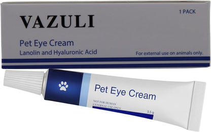 Pet Eye Cream for Dogs, Cats, Cattle, Sheep, Horses, Birds and Puppies, Kittens - 1 Pack
